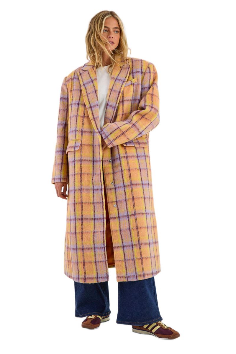 Women's Single Breasted Tailored Coat