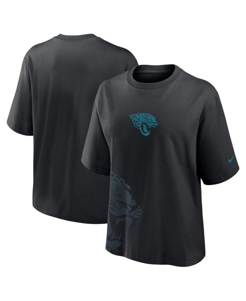 Women's Black Jacksonville Jaguars Boxy T-Shirt