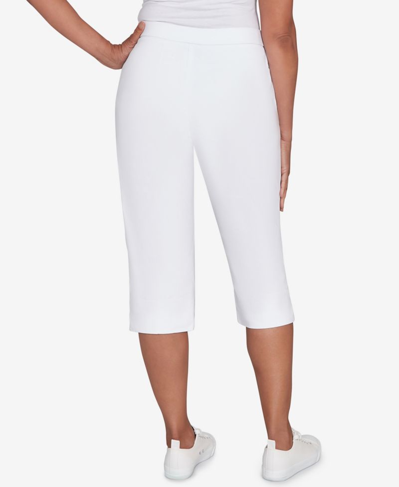 Petite Classic Allure Stretch Clamdigger Pants