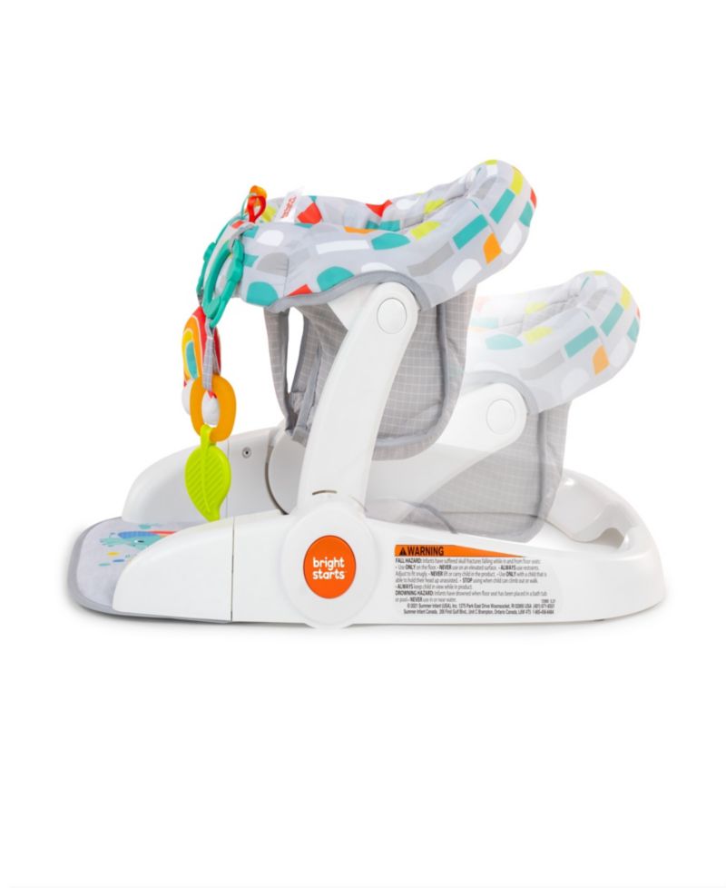Baby Purple Paradise Learn-to-Sit 2-Position Floor Seat
