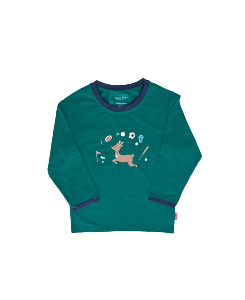 Baby Boys Reindeer Games Long Sleeve T-Shirt