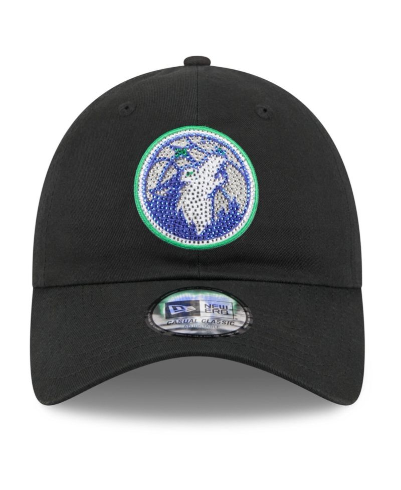 Men's Black Minnesota Timberwolves 2026 NBA Draft Casual Classic Adjustable Hat
