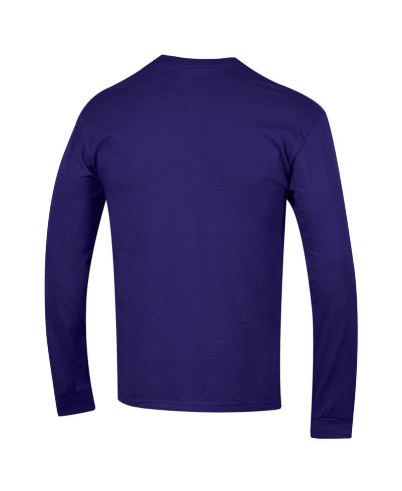 Men's Northwestern Wildcats Long-Sleeve Crewneck T-Shirt