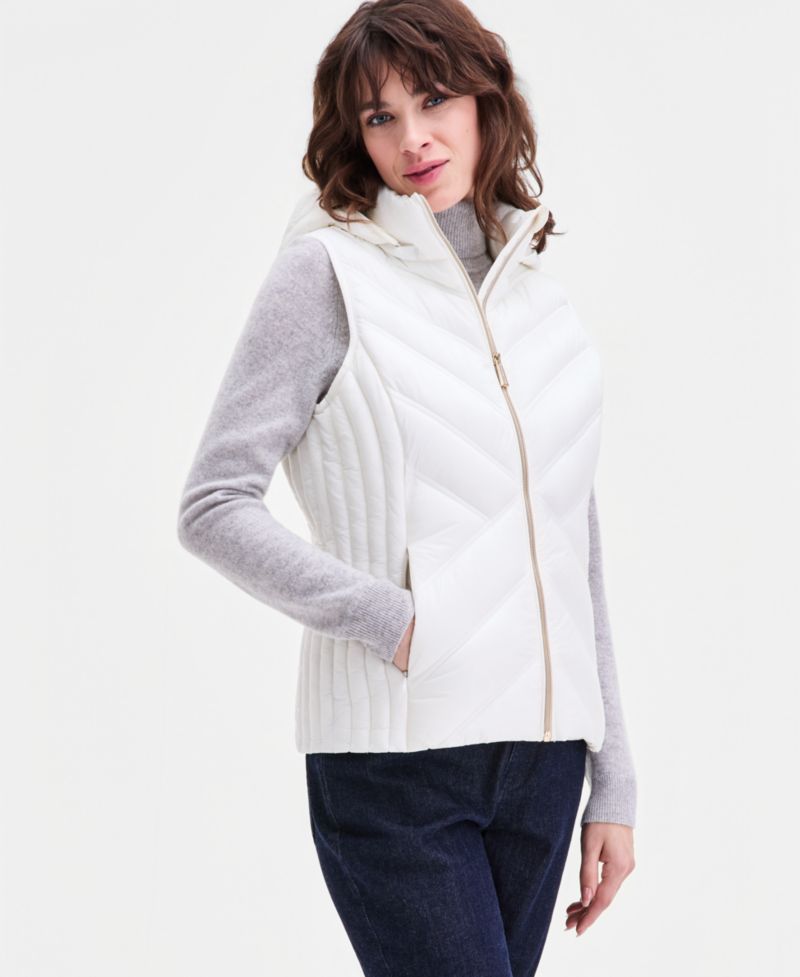 Women's Hooded Puffer Vest