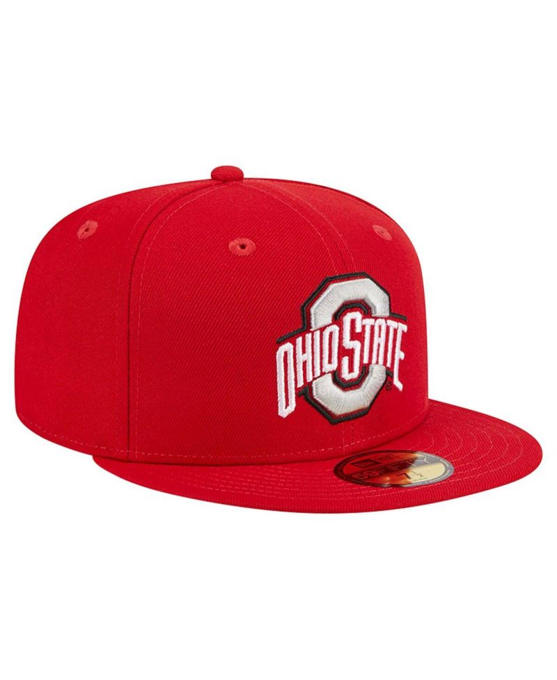 Men's Scarlet Ohio State Buckeyes 59FIFTY Fitted Hat