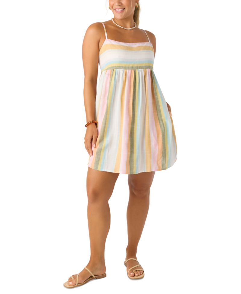 Women's Saskia Striped Sleeveless Mini Dress