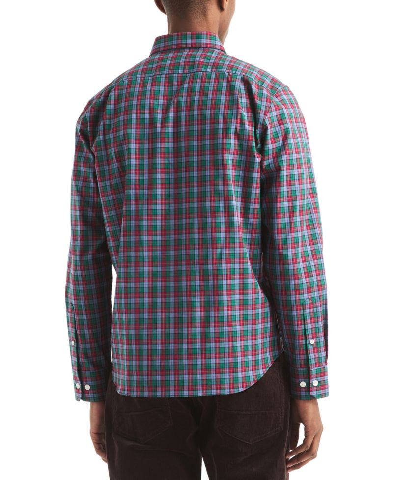 Men's Classic Fit Plaid Shirt