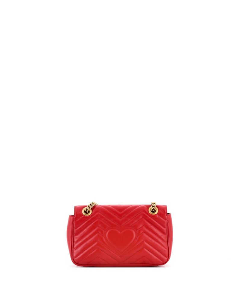 Small GG Marmont Flap Bag Matelasse Leather