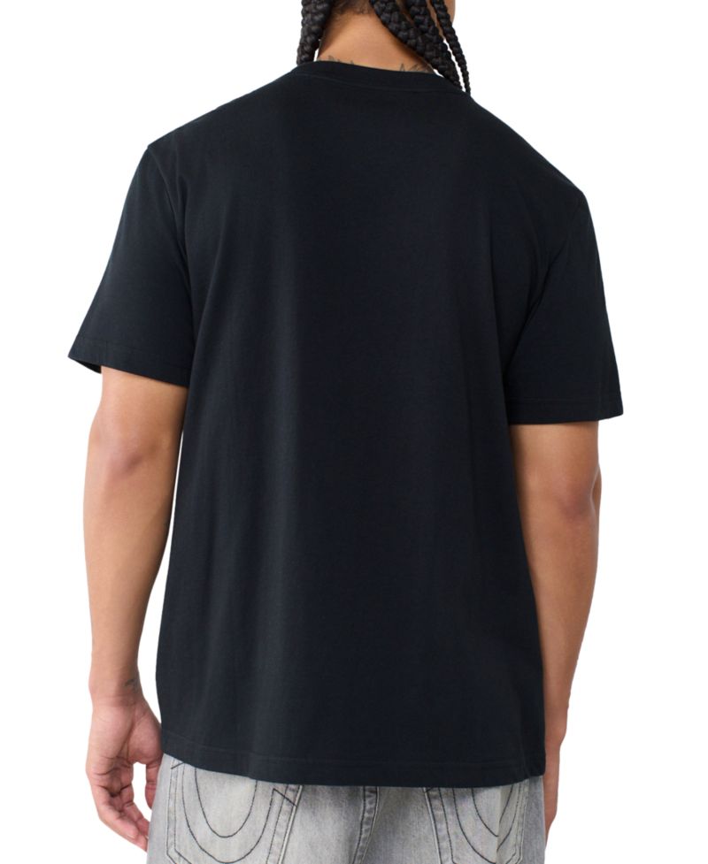Men's Checkered Buddha Short-Sleeve T-Shirt