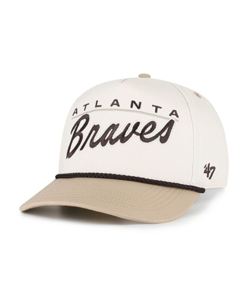 Men's Natural/Tan Atlanta Braves Neutral Terrain Hitch Rope Adjustable Hat