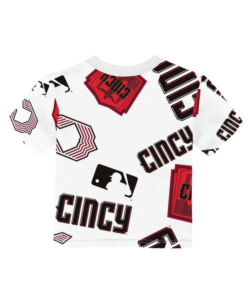 Baby Boys and Girls White Cincinnati Reds 2026 City Connect Game Day T-Shirt