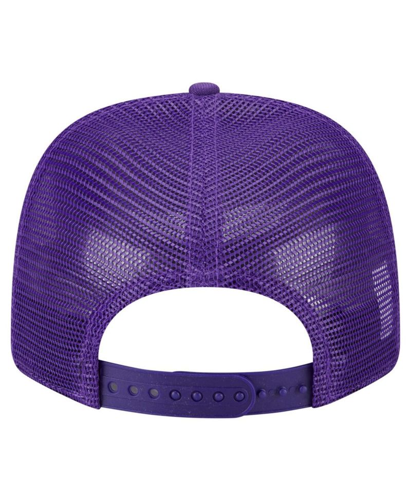 Men's Purple Minnesota Vikings Main Trucker 9SEVENTY Stretch Snap Hat