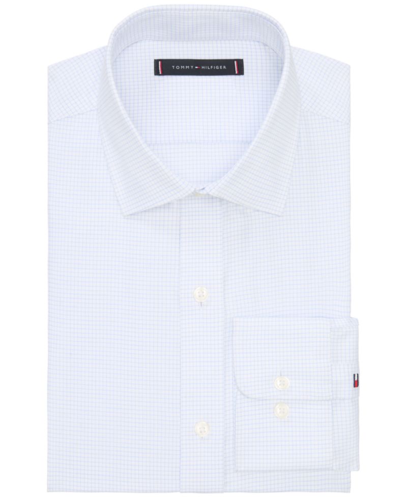 Men's TH Flex Twill Regular-Fit Dress Shirt