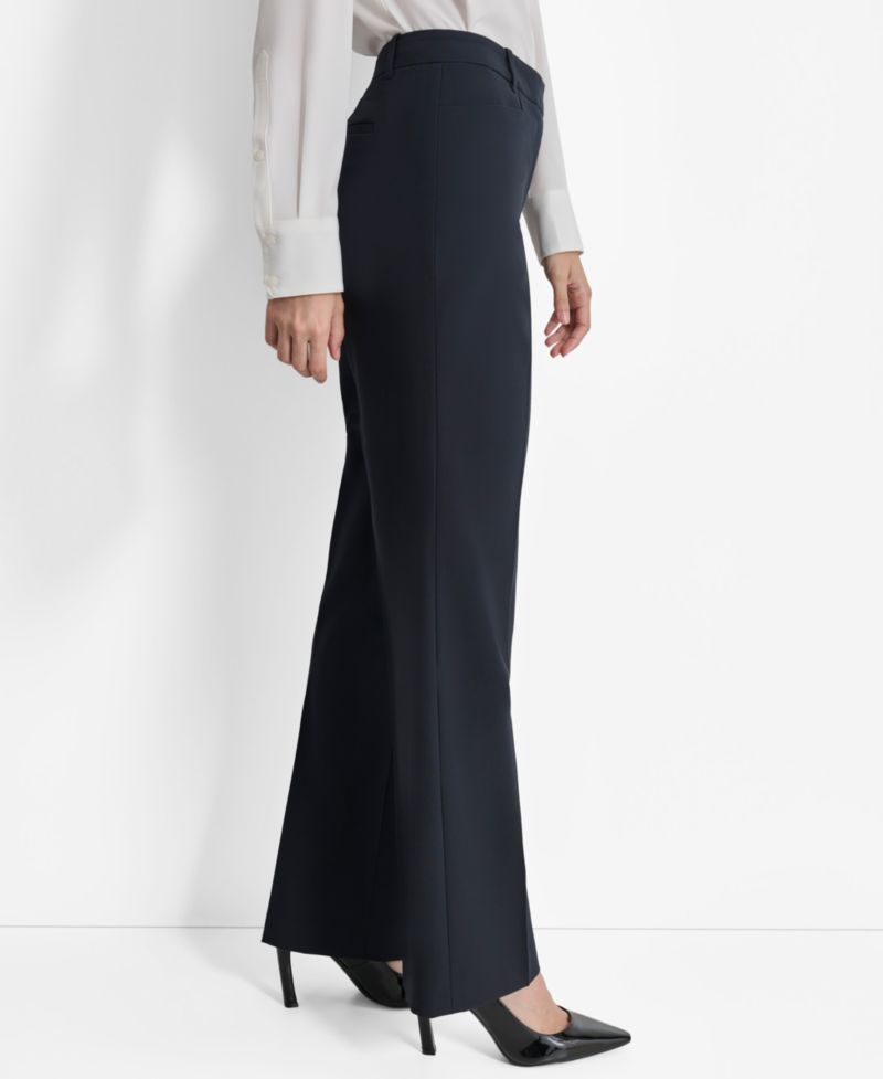 Women's Mid-Rise Flare-Leg Pants