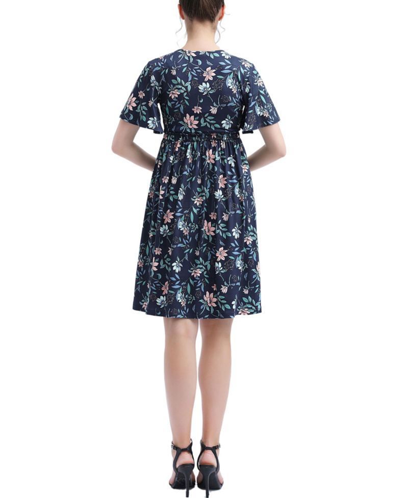 Women's kimi + kai Annis V-Neck Nursing Dress