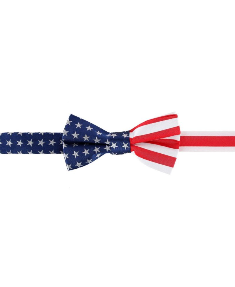Men's America's Old Glory Silk Bow Tie