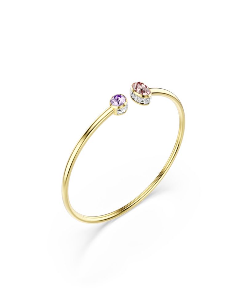 Gold-Tone Plated Chroma Bangle Bracelet