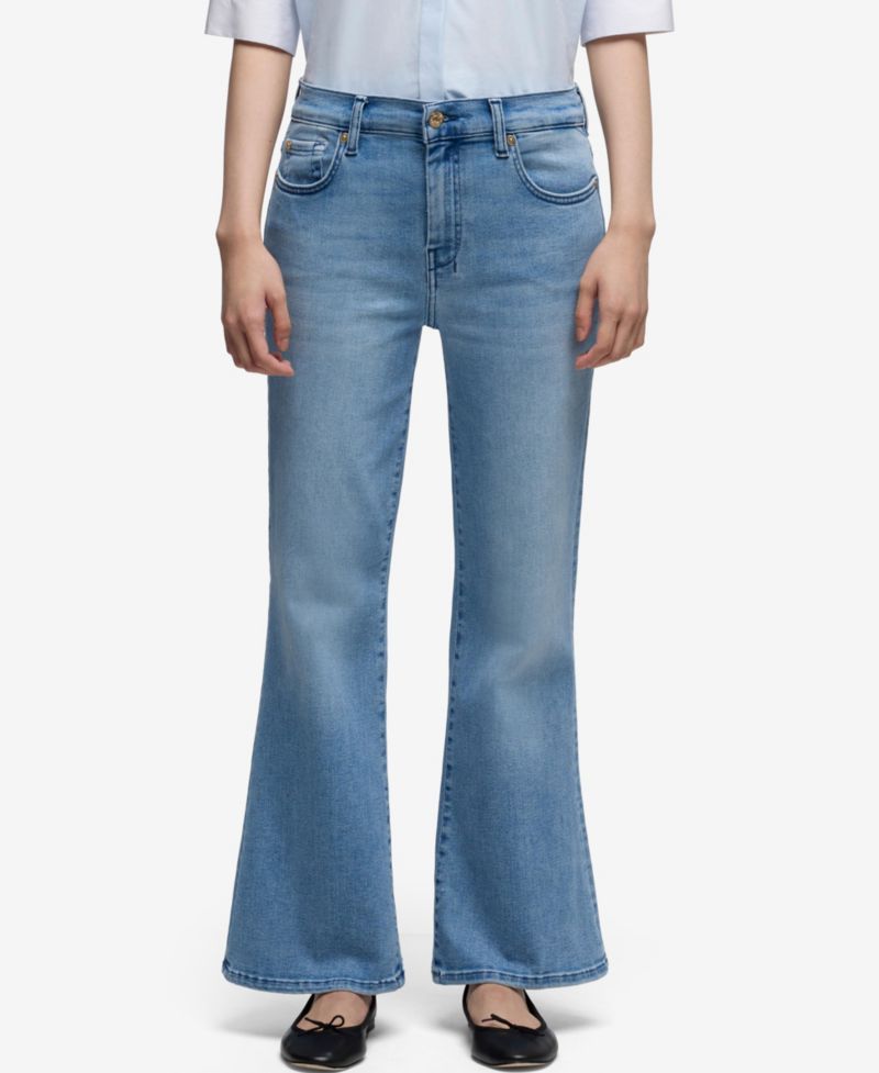 Women's Cropped Dojo Flare Jeans
