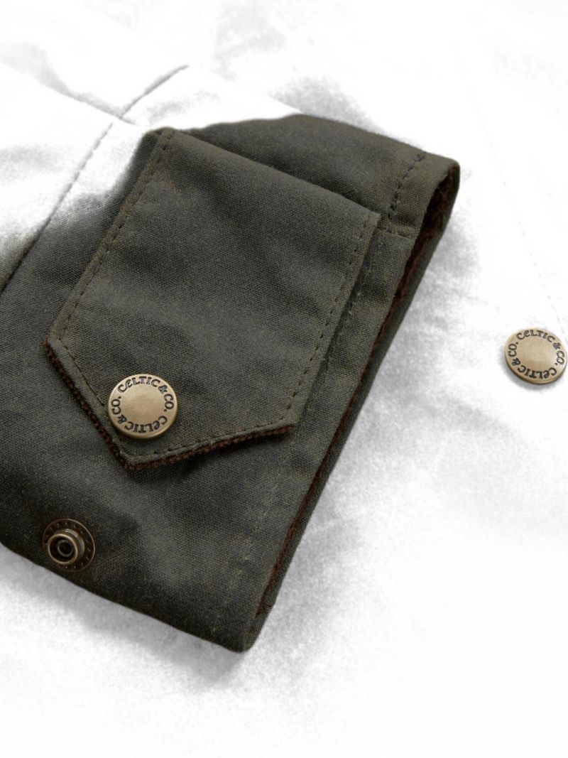 Women's Celtic and Co. Wax Cotton Overshirt Jacket