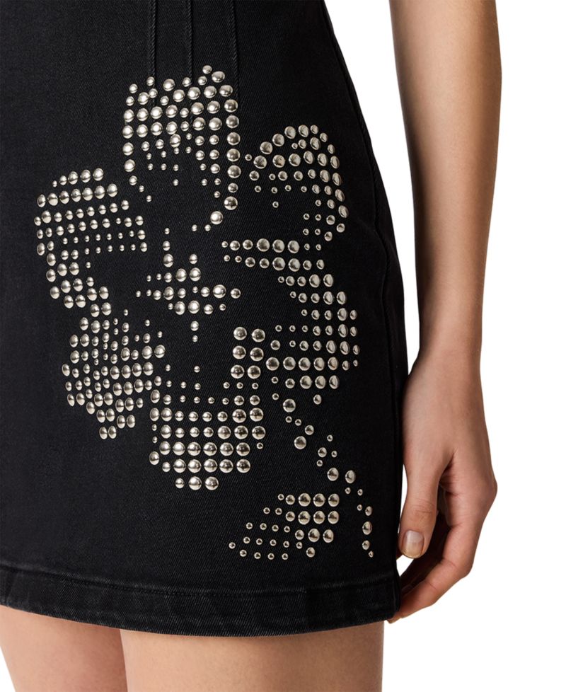 Women's Rosella Sleeveless Embellished Denim Dress