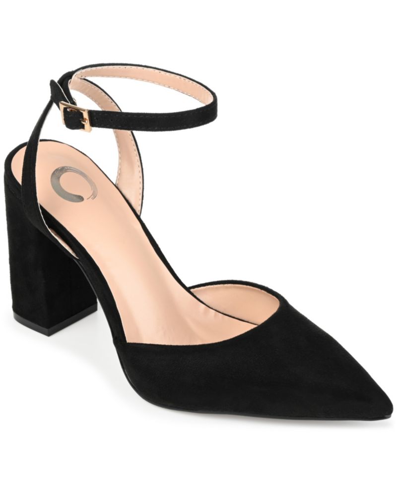 Women's Tyyra Ankle Strap Block Heel Pumps