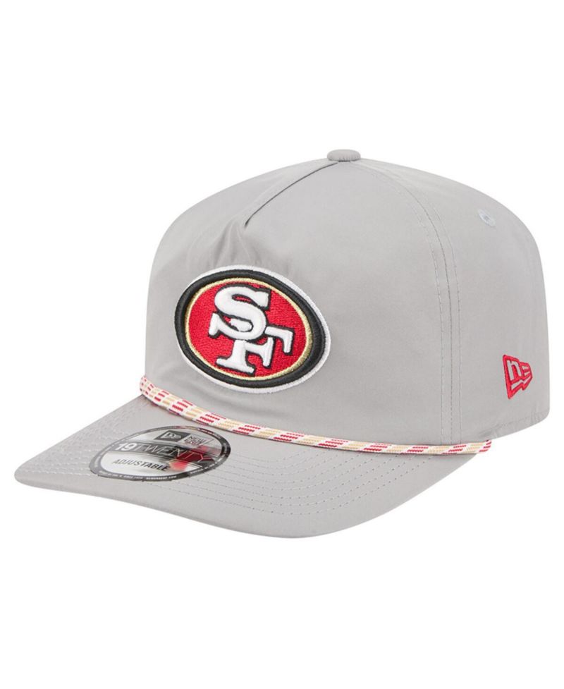 Men's Gray San Francisco 49ers Rope 19TWENTY Hat