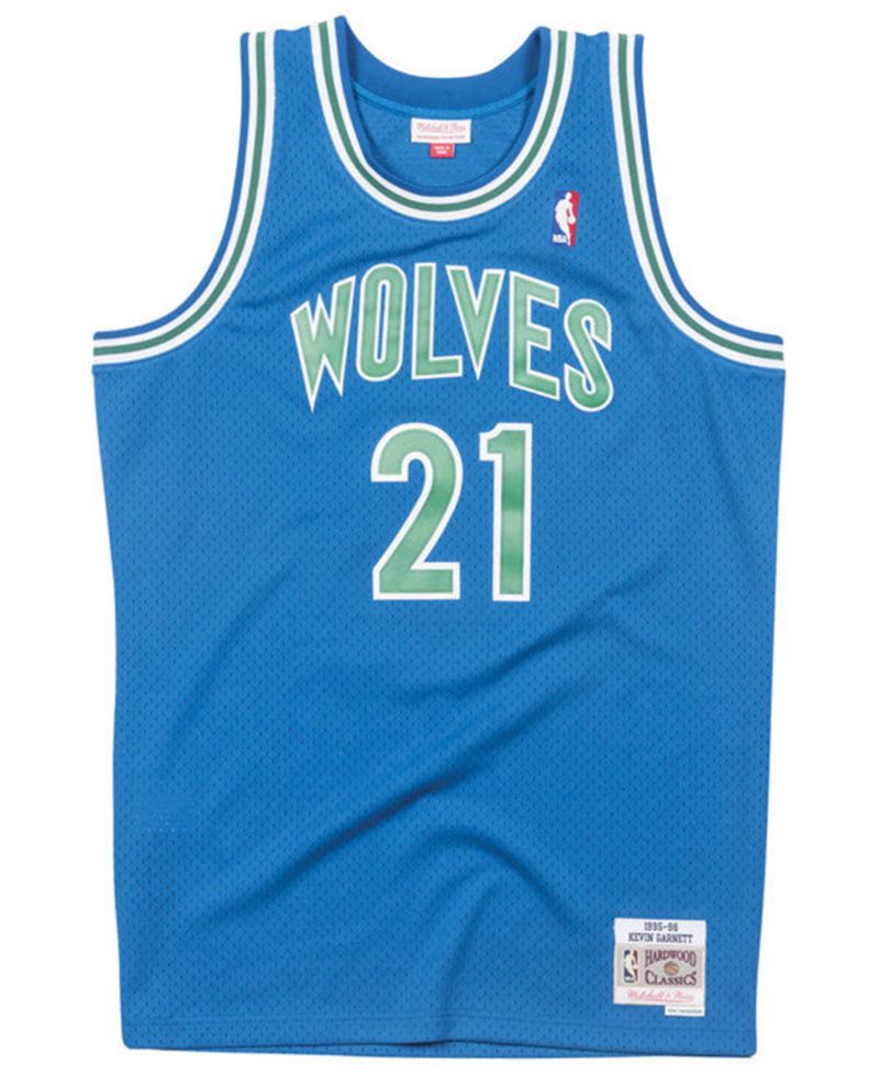 Big Boys Kevin Garnett Minnesota Timberwolves Hardwood Classic Swingman Jersey