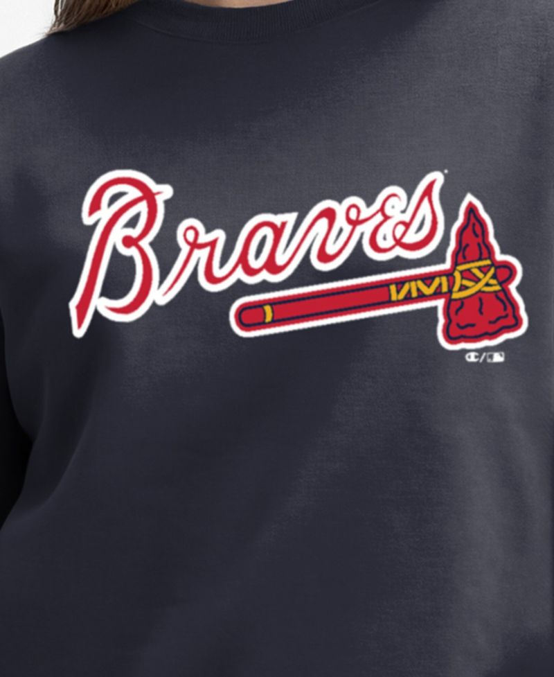 Women's Atlanta Braves All-Star Relaxed-Fit Crew Neck Sweatshirt