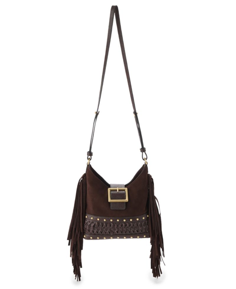 Gwynne Small Suede Crossbody Bag