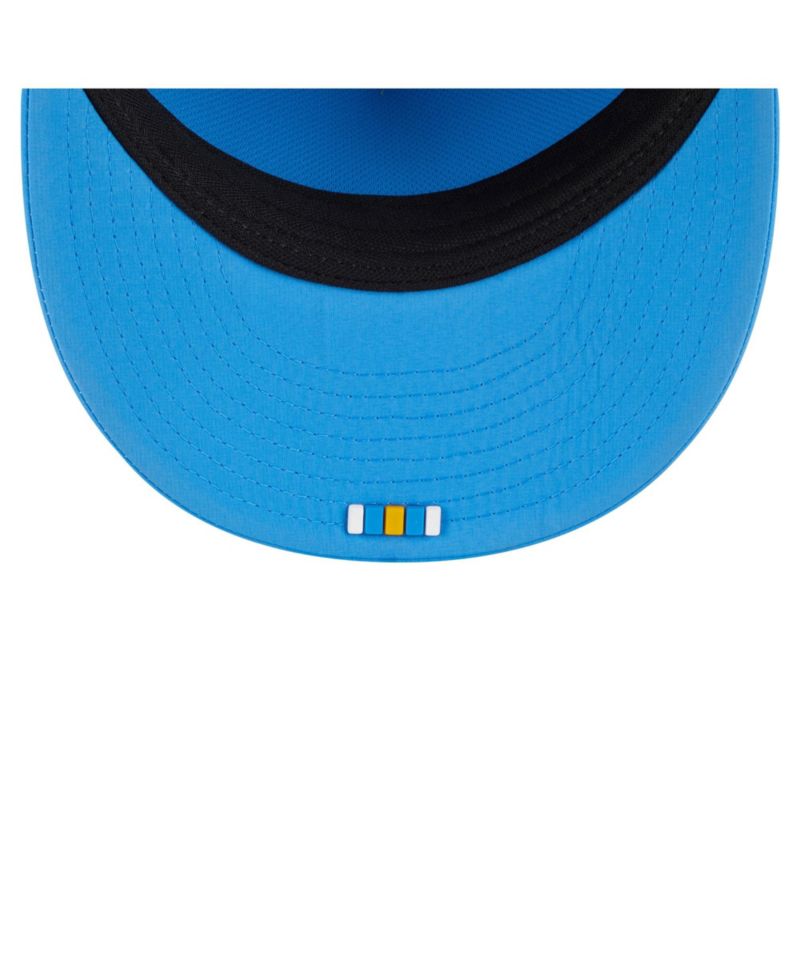 Men's Powder Blue Los Angeles Chargers 2025 Sideline Retro Crown 59FIFTY Fitted Hat