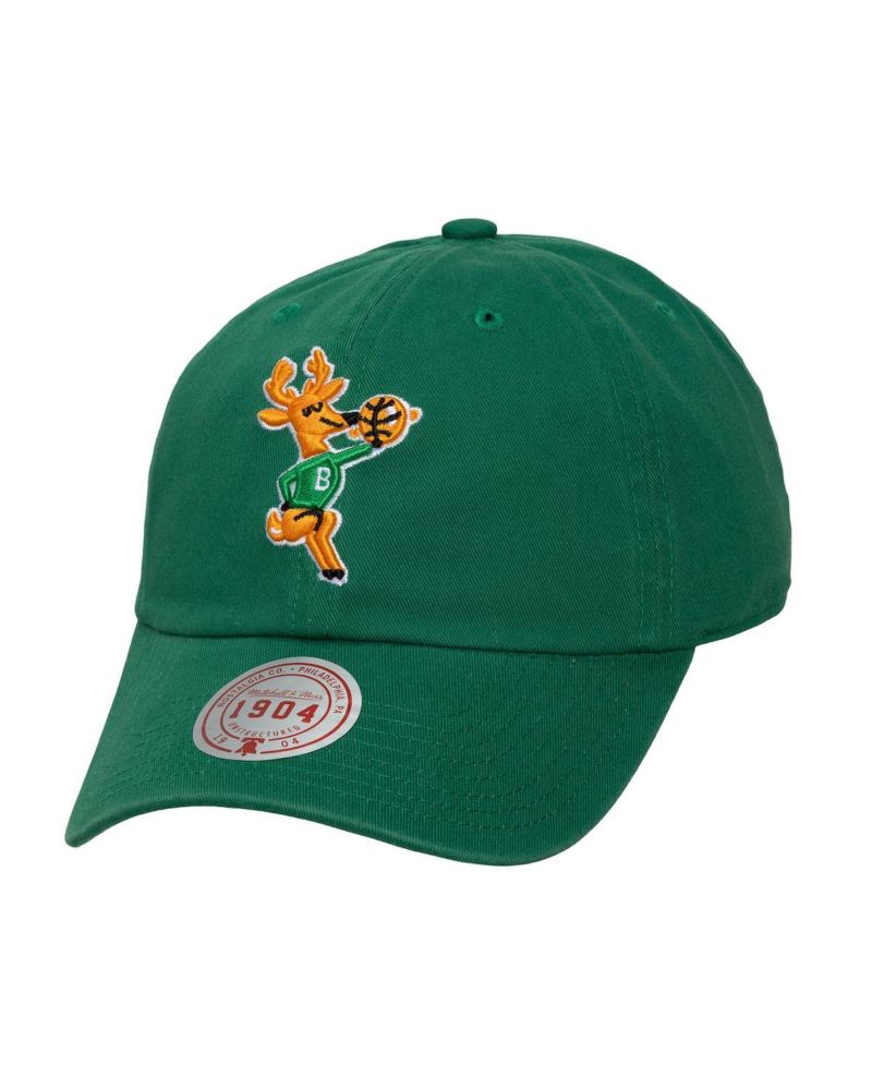 Men's Hunter Green Milwaukee Bucks Hardwood Classics 1904 Adjustable Hat