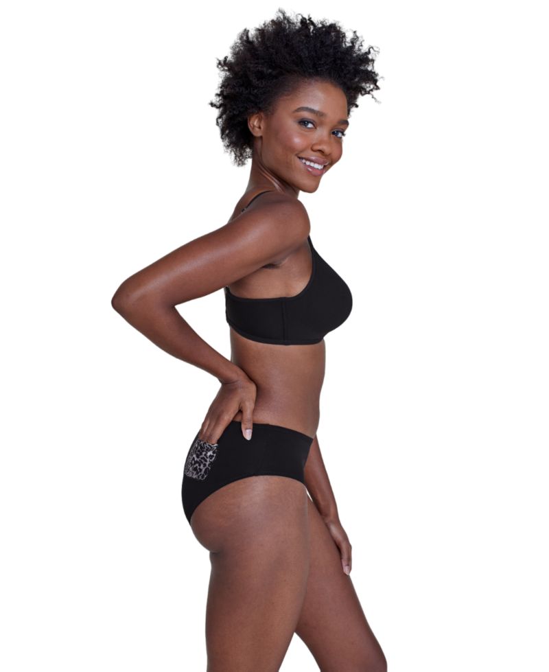 Women's Remix Hipster Travel One Pocket Panty
