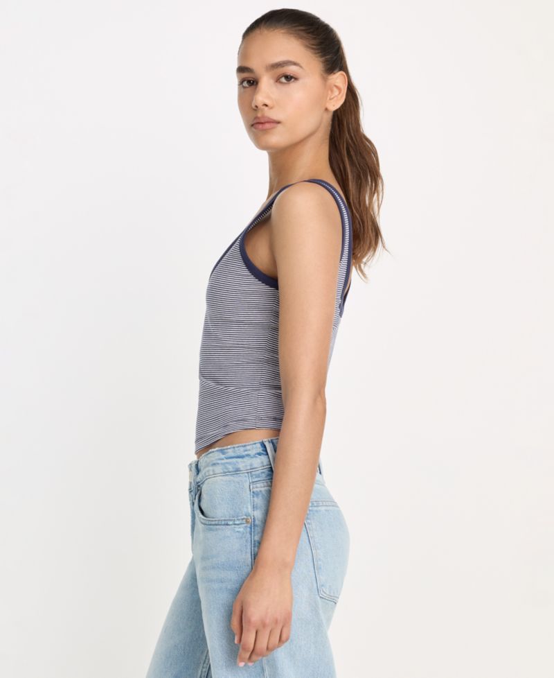 Women's Scoop Neck Tank Top, Regular & Plus Size