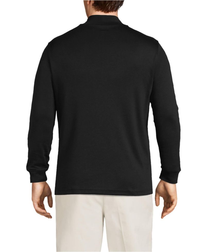Men's Cotton Supima Mock Turtleneck