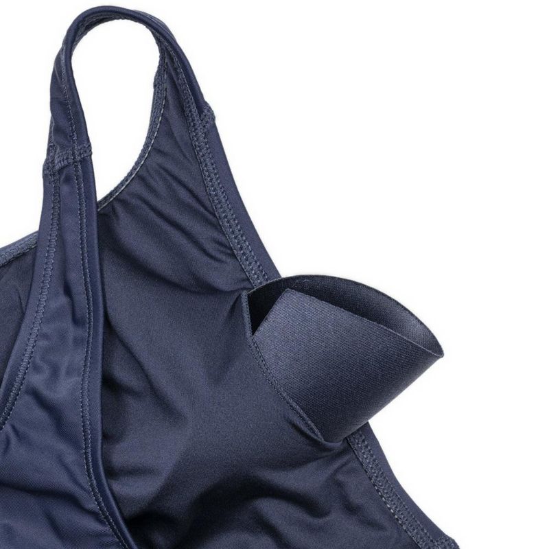 Plus Size Racerback Swim Bra with Removable Cups