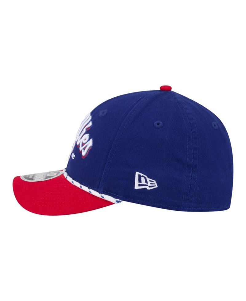 Men's Royal/Red Philadelphia Phillies Team Loyal 9FORTY M-Crown Adjustable Hat