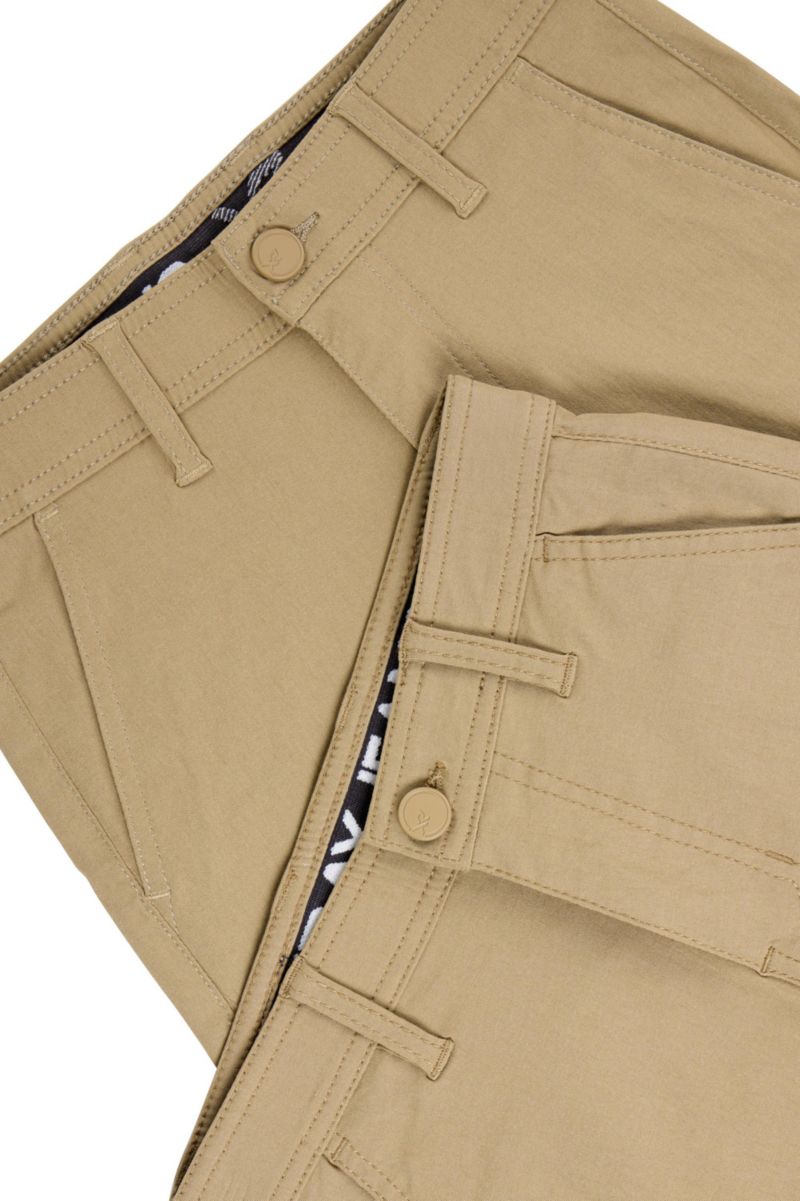 Little Boys 2 Pack Flex Waist Nylon Golf Chino Shorts