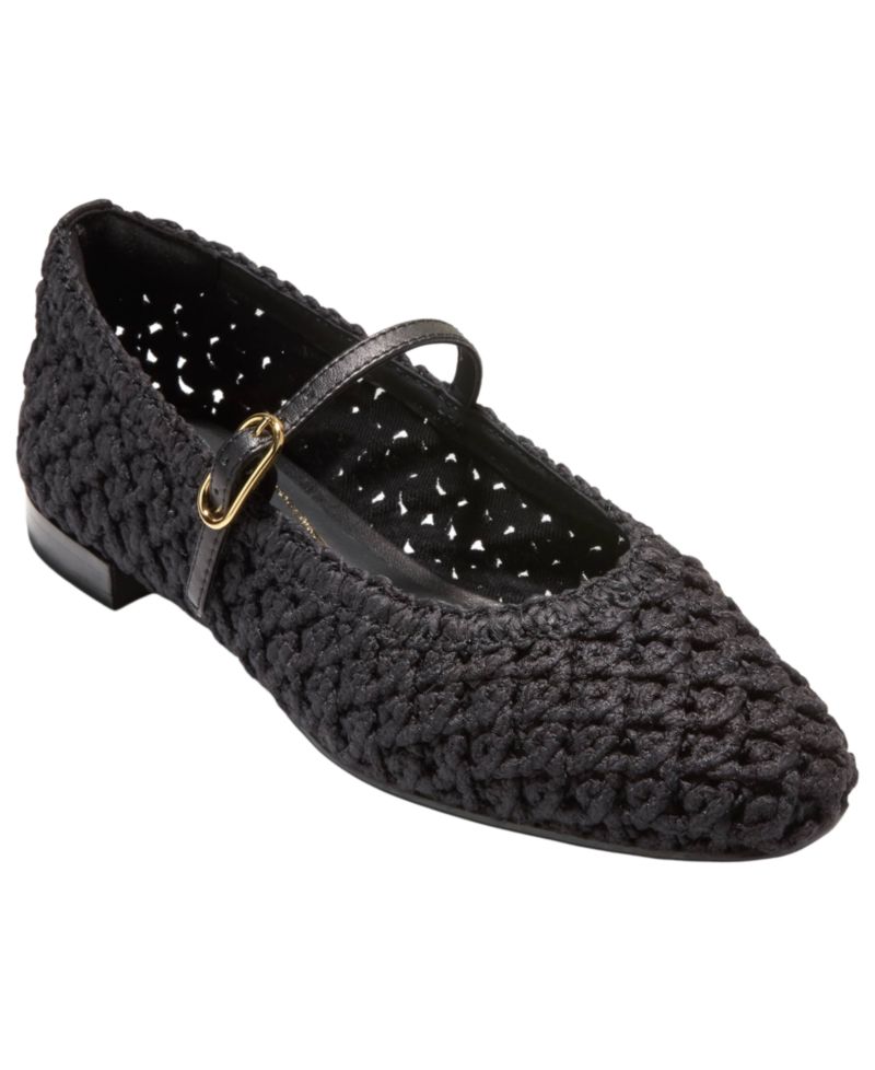 Women's Harlan Woven Mary Jane Ballet Flats