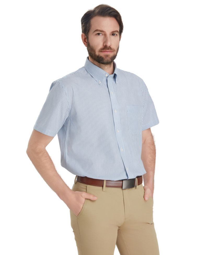 Men's Striped Dress Shirt
