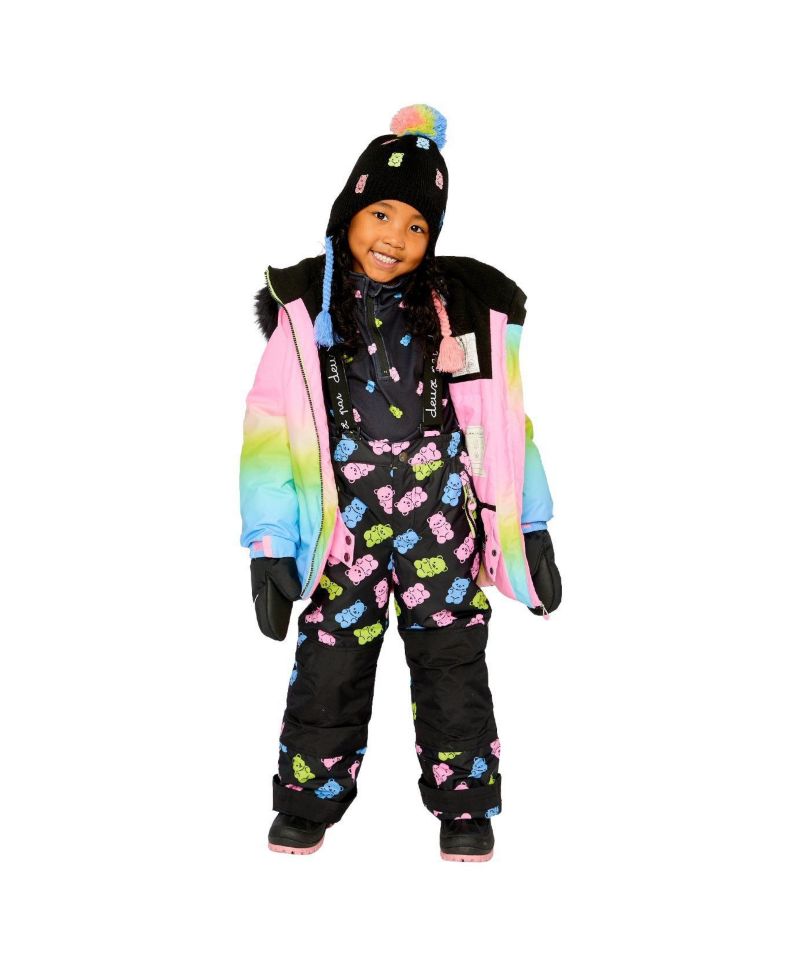 Little and Big Girl 6-14 Two Piece Play Snowsuit