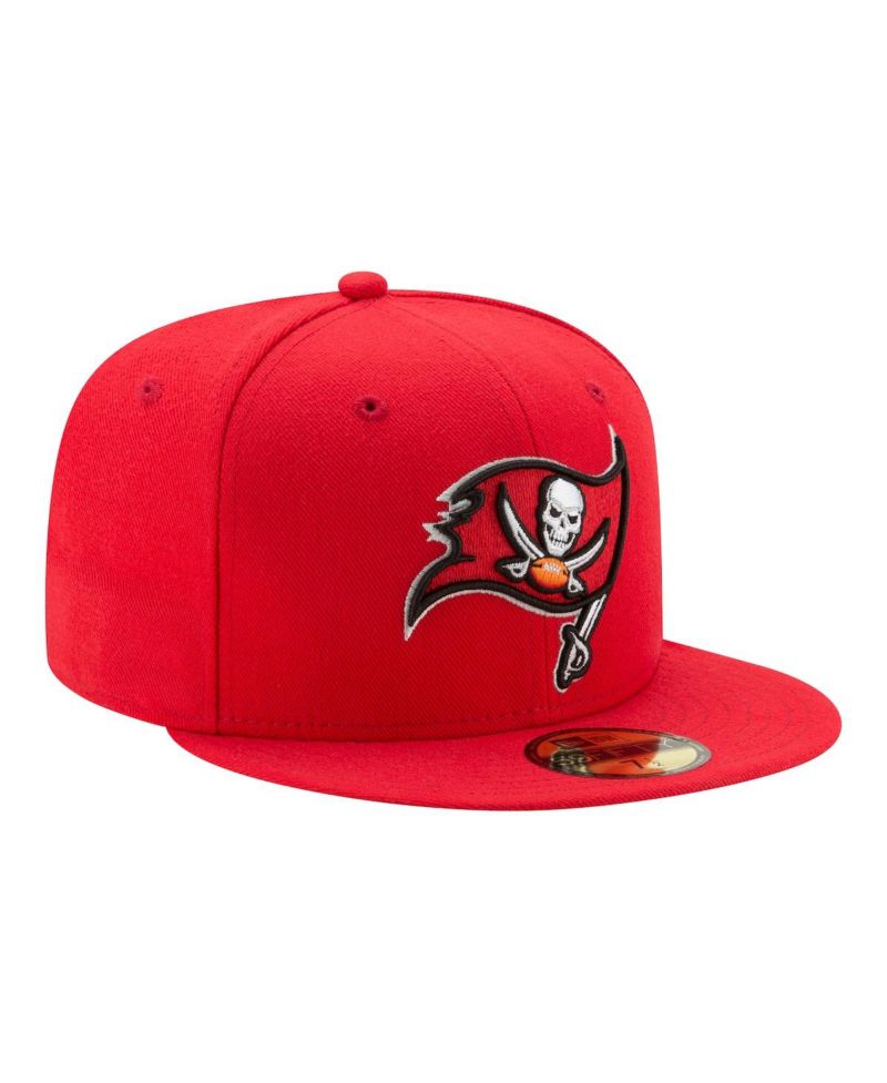 Men's Red Tampa Bay Buccaneers 59FIFTY Fitted Hat