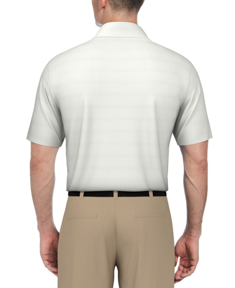 Men's Short-Sleeve Airflux Heather Golf Polo Shirt
