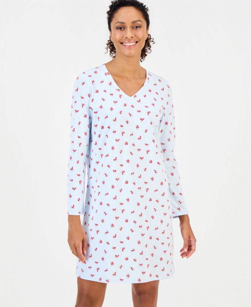 Women's Printed Jersey Sleepshirt