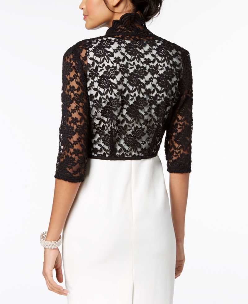 Scalloped Lace Shrug