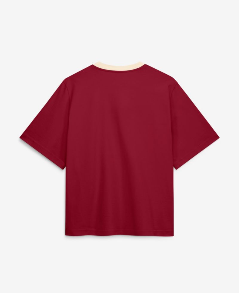 Women's Crimson Alabama Crimson Tide Legacy Fight Song Boxy T-Shirt