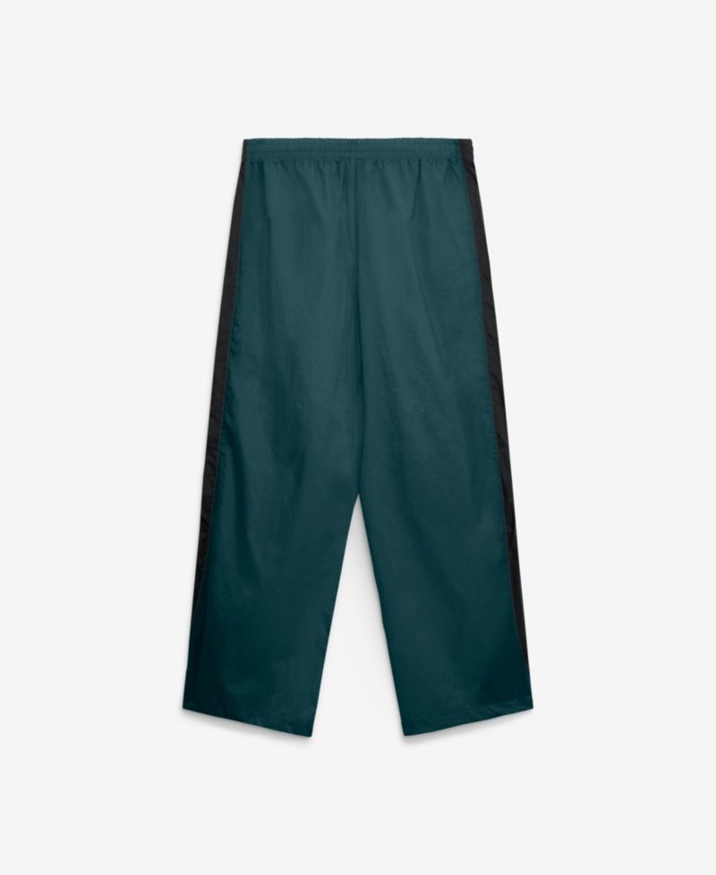 Women's Midnight Green/Black Philadelphia Eagles Team First Backwards Lateral Nylon Pants