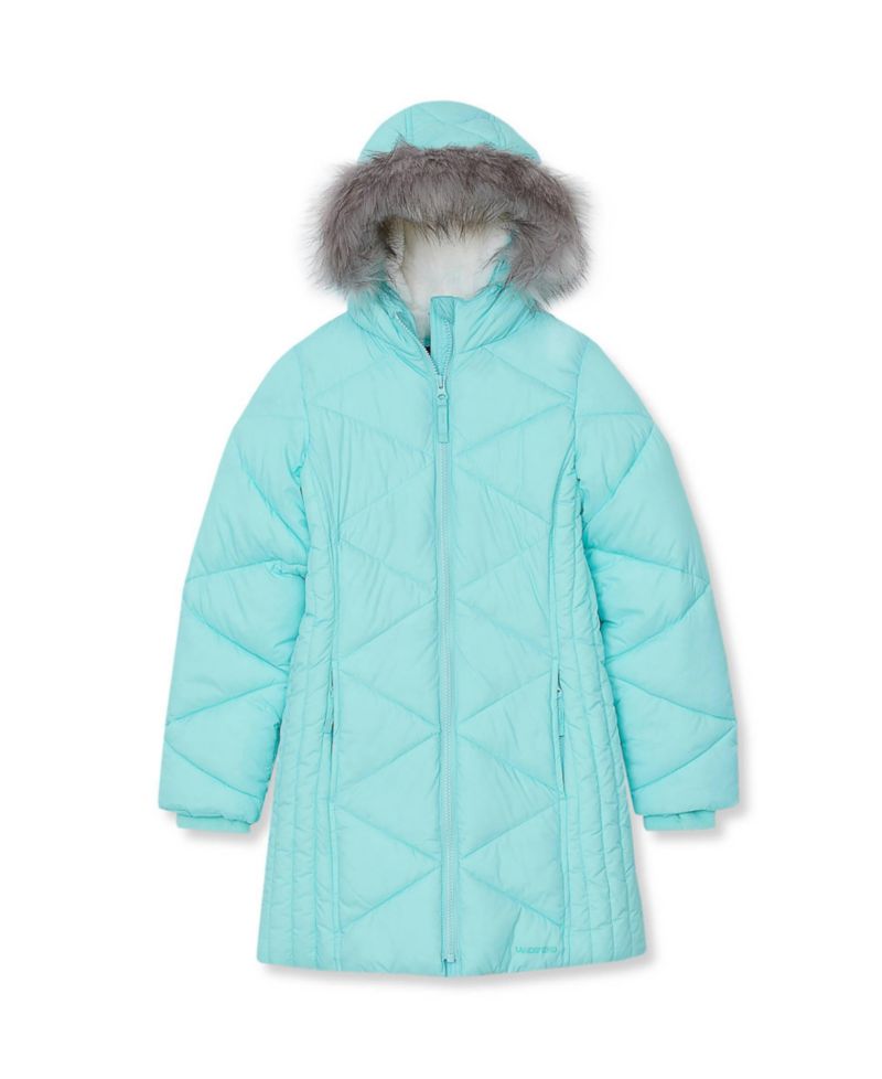Women's Girls Water Resistant Parka
