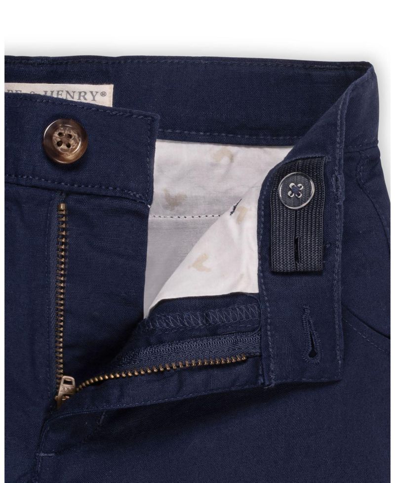 Big Boys Hope and Henry Linen Blend Short