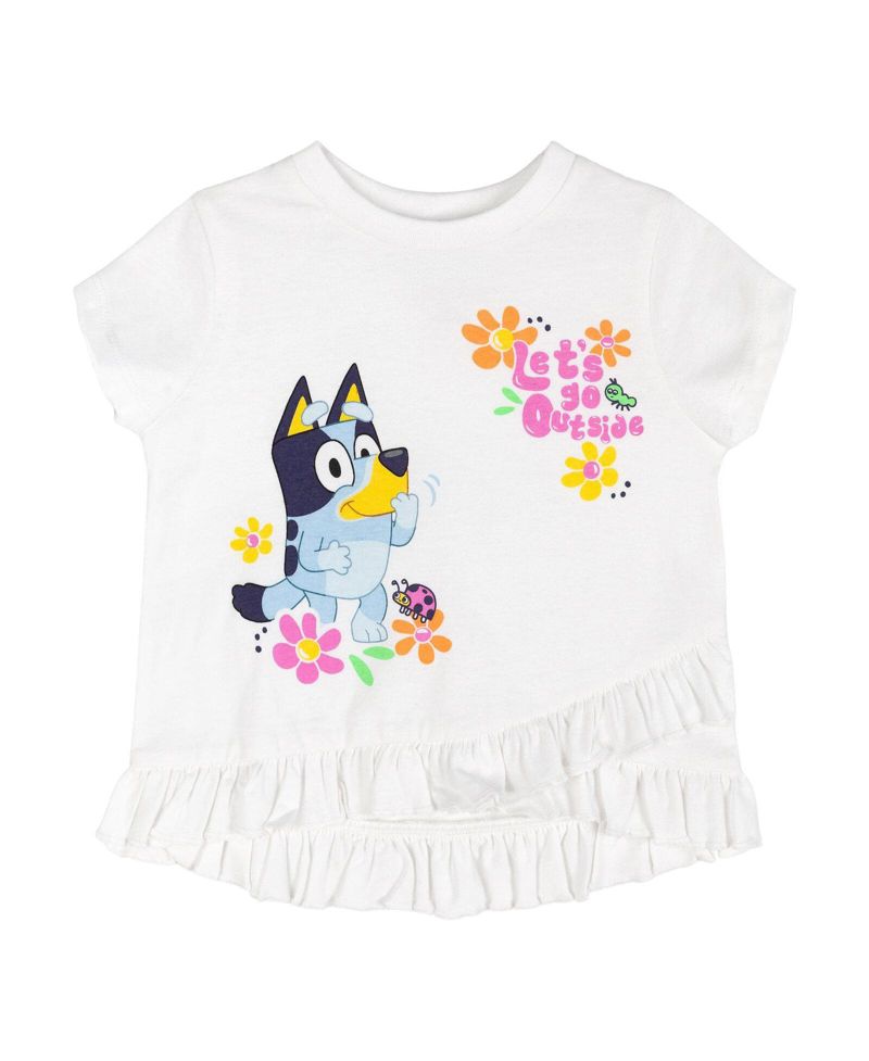 Toddler Girls (2T-5T)2-Piece T-Shirt and Shorts Set
