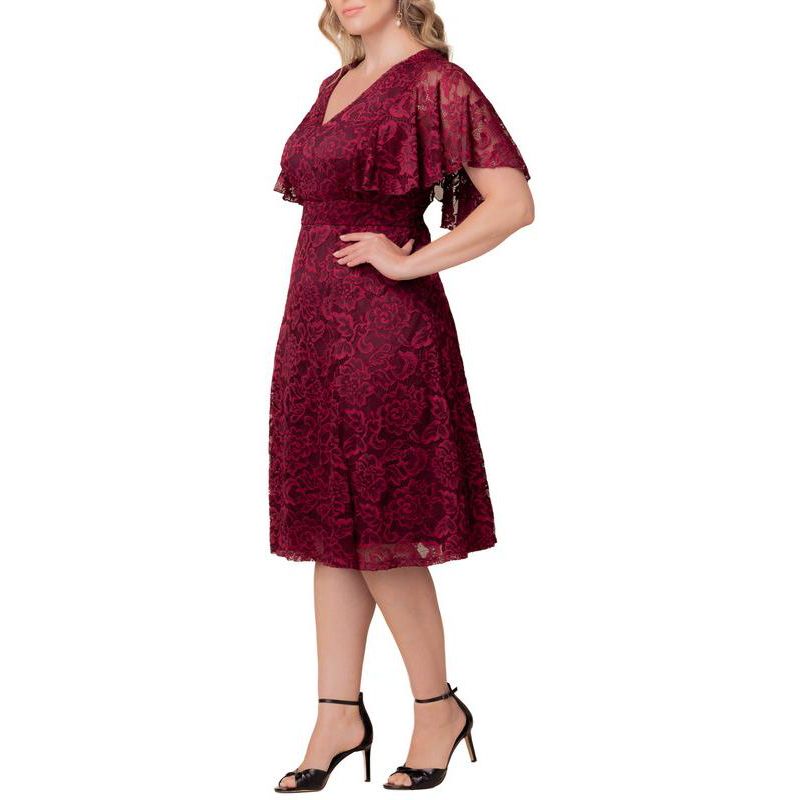 Plus Size Camille Lace Cocktail Dress
